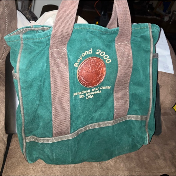 DuluthPack International Wolfe Center, Ely, MN USA tote. 24 years old/broke in. - Picture 2 of 10